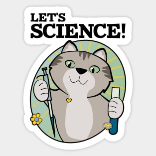 Let's Science Sticker